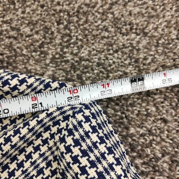 NWT Maeve Anthropologie Jacket Tweed Faux Fur Collar Houndstooth Womens XL $158 - Picture 10 of 12